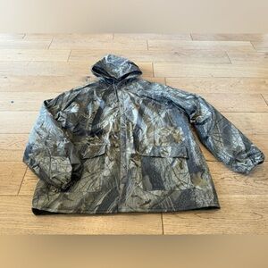 Stearns Dry Wear Real Tree‎ Water Proof Hunting Jacket Men’s Sz XL Camo